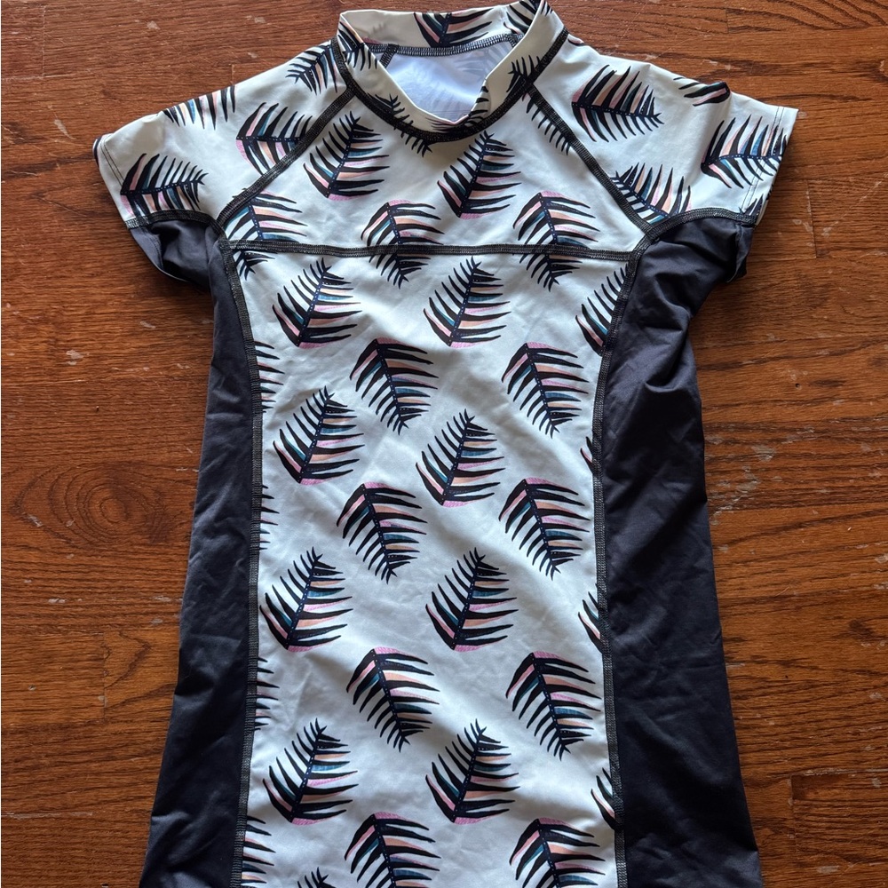 Patagonia Palms Of My Heart Microswell Rash Guard XS NWOT